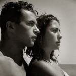 Le couple Paqui-Chaumel (fille de Germaine Chaumel) à Argelès