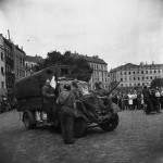 Camion de résistants 19 Aout 1944 à 16h - Place St Etienne, Toulouse